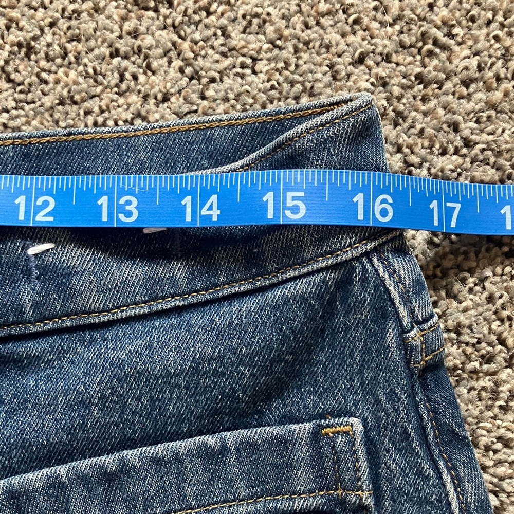 Madewell Dark Blue Wide-Leg Jeans - Picture 6 of 6